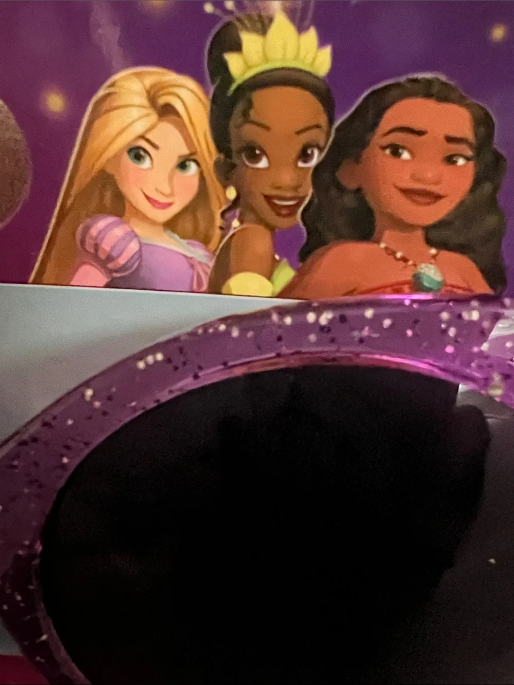 NWT Disney Princess Purple Glitter Girls Sunglasses 🕶️